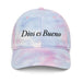 Dios es Bueno God is Good All Religion Have Faith Christian Catholic Tie Dye Hat - Mexicada