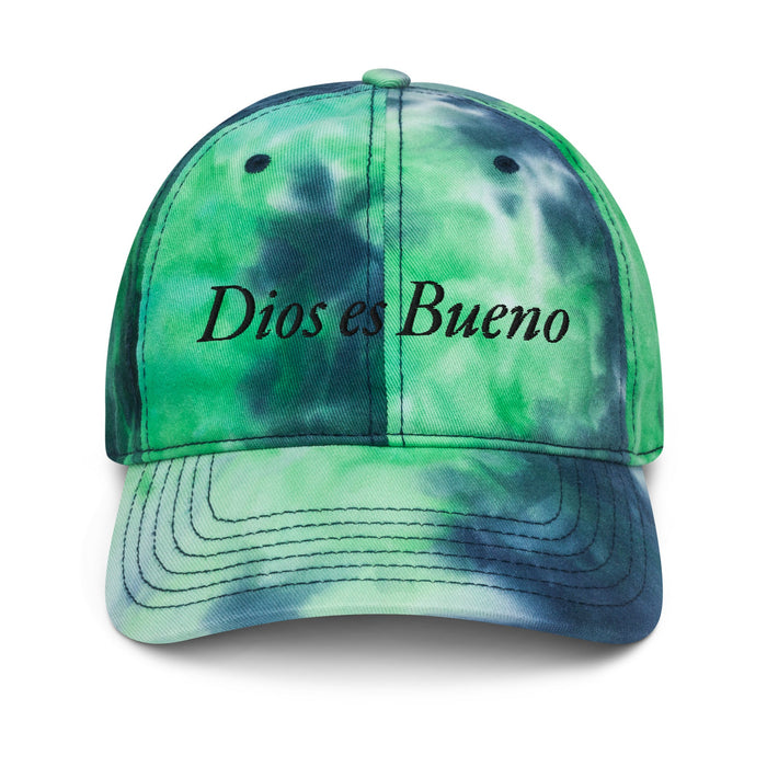 Dios es Bueno God is Good All Religion Have Faith Christian Catholic Tie Dye Hat - Mexicada