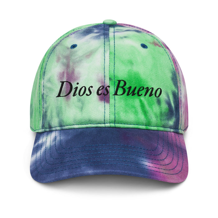 Dios es Bueno God is Good All Religion Have Faith Christian Catholic Tie Dye Hat - Mexicada