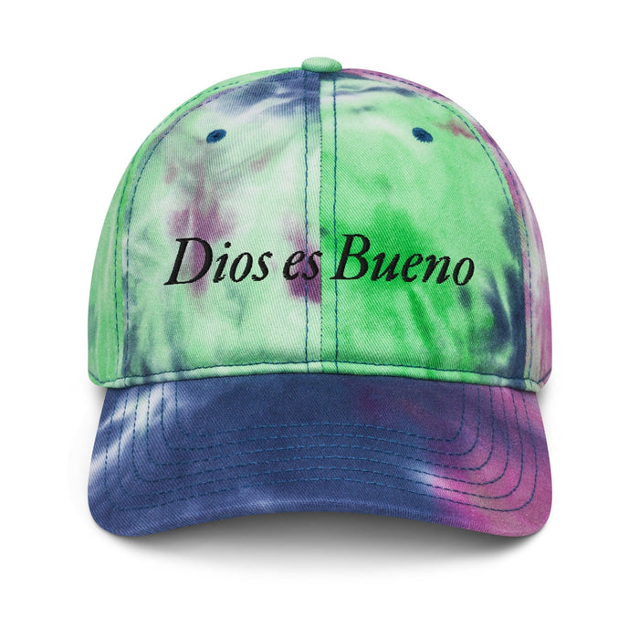 Dios es Bueno God is Good All Religion Have Faith Christian Catholic Tie Dye Hat Mexicada Purple Passion