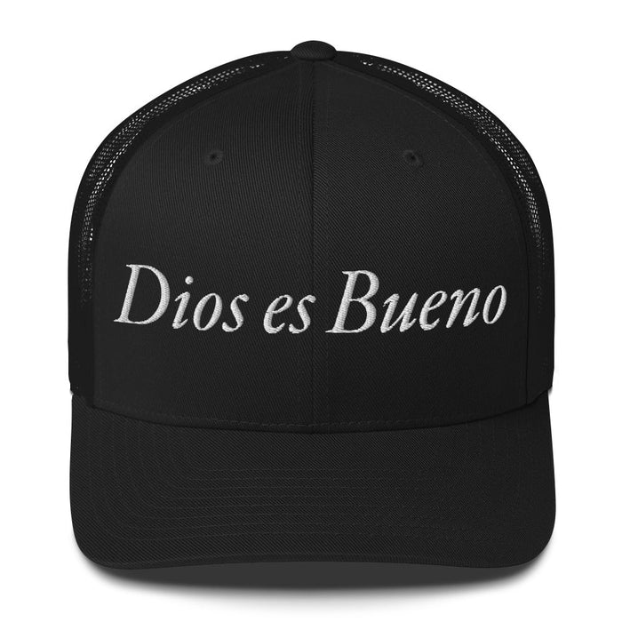 Dios es Bueno God is Good All Religion Have Faith Christian Catholic Trucker Cap - Mexicada