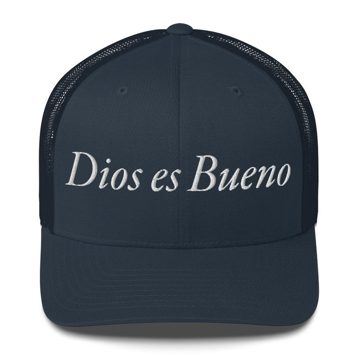 Dios es Bueno God is Good All Religion Have Faith Christian Catholic Trucker Cap - Mexicada