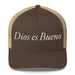 Dios es Bueno God is Good All Religion Have Faith Christian Catholic Trucker Cap - Mexicada