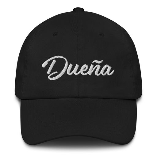 Dueña Embroidered Dad Hat | Queen, Strength, Power, Leadership | D5 Mexicada