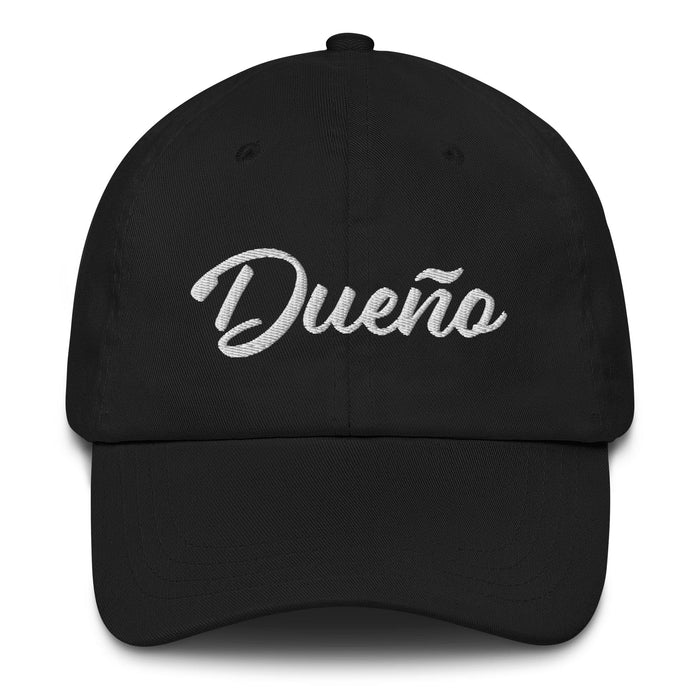 Dueño Embroidered Dad Hat | Owner, Leadership, Power, Authority, Confidence | D5 Mexicada