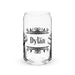 Dylan Exclusive Name Art Piece Can-Shaped Glass Home Office Work Mexican Spanish Pride Gift Cup One-Of-A-Kind Calligraphy Glass | D24 Mexicada 16 oz (No Lid No Straw)