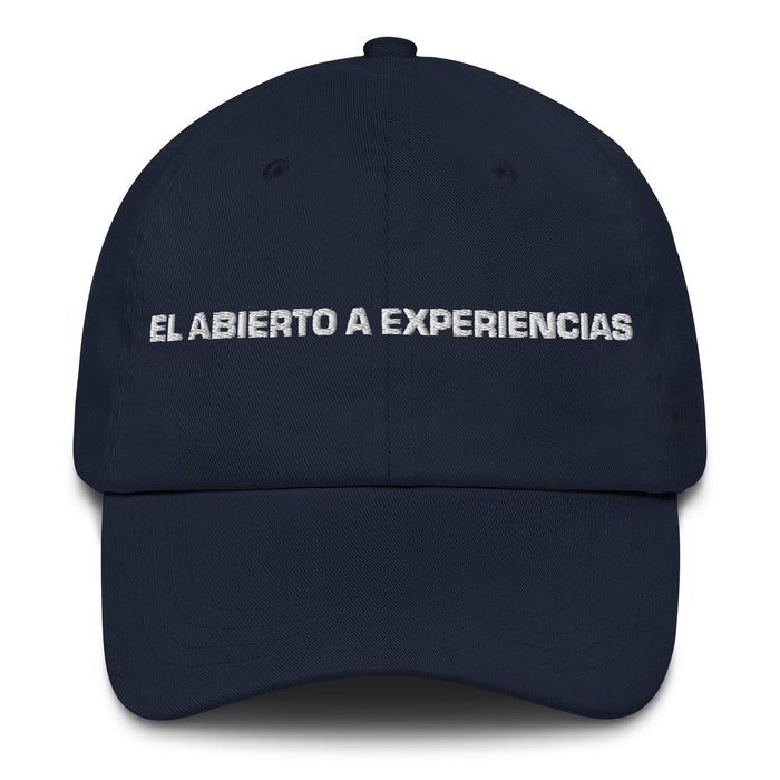 El Abierto A Experiencias The Open To Experiences Mexican Spanish Pride Gift Regalo Dad Hat Mexicada Navy