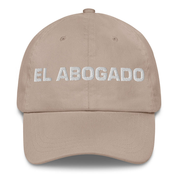 El Abogado The Lawyer Mexican Spanish Pride Gift Regalo Dad Hat - Mexicada