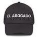 El Abogado The Lawyer Mexican Spanish Pride Gift Regalo Dad Hat Mexicada Dark Grey