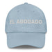 El Abogado The Lawyer Mexican Spanish Pride Gift Regalo Dad Hat Mexicada Light Blue