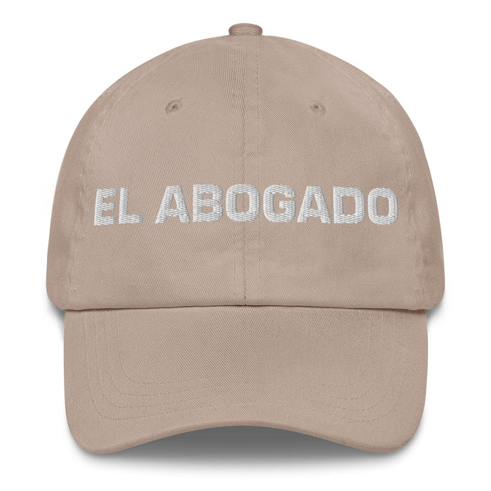 El Abogado The Lawyer Mexican Spanish Pride Gift Regalo Dad Hat Mexicada Stone