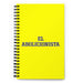 El Abolicionista The Abolitionist | Yellow Spiral Notebook, 140 Dotted Sheets | Funny Gift Idea Home Office Work | Mexican Spanish Pride Gift Mexicada