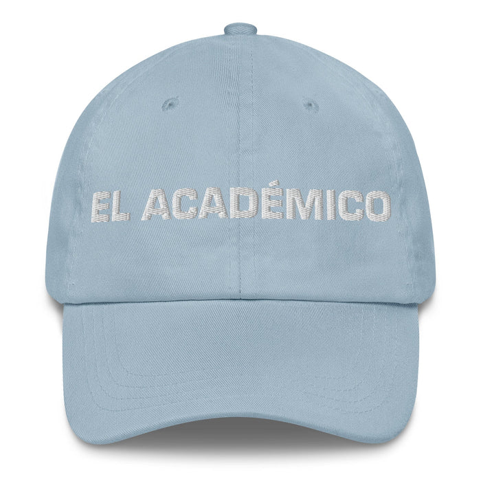 El Académico The Academic Mexican Spanish Pride Gift Regalo Dad Hat Mexicada Light Blue