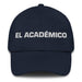 El Académico The Academic Mexican Spanish Pride Gift Regalo Dad Hat Mexicada Navy