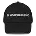 El Acapulqueño The Acapulco Resident Mexican Spanish Pride Gift Regalo Dad Hat Mexicada Black