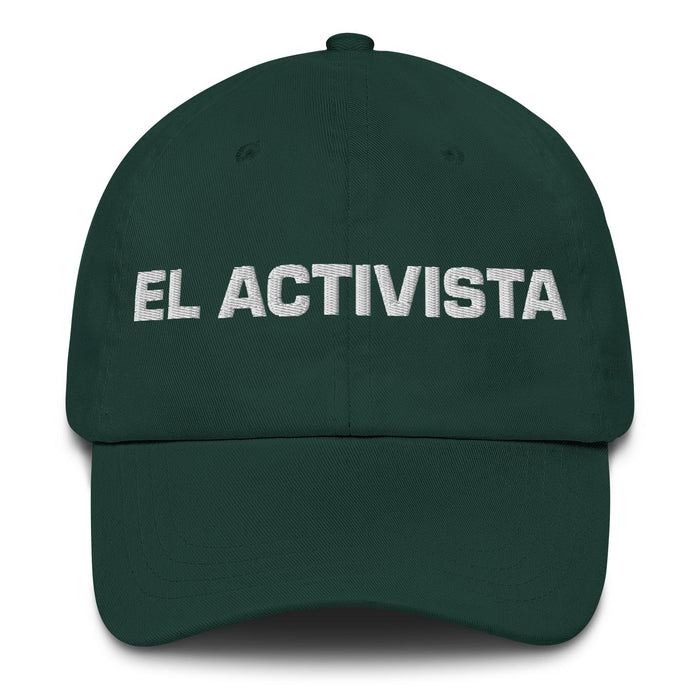 El Activista The Activist Mexican Spanish Pride Gift Regalo Dad Hat - Mexicada