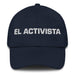 El Activista The Activist Mexican Spanish Pride Gift Regalo Dad Hat Mexicada Navy