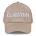 El Actor The Actor/Actress Mexican Spanish Pride Gift Regalo Dad Hat Mexicada Stone