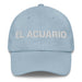 El Acuario The Aquarius Mexican Spanish Pride Gift Regalo Dad Hat Mexicada Light Blue