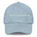 El Adicto A Las Compras The Shopaholic Mexican Spanish Pride Gift Regalo Dad Hat Mexicada Light Blue