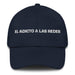 El Adicto A Las Redes The Social Media Addict Mexican Spanish Pride Gift Regalo Dad Hat Mexicada Navy