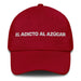 El Adicto Al Azúcar The Sugar Addict Mexican Spanish Pride Gift Regalo Dad Hat Mexicada Cranberry