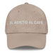 El Adicto Al Café The Coffee Addict Mexican Spanish Pride Gift Regalo Dad Hat Mexicada Stone