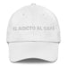 El Adicto Al Café The Coffee Addict Mexican Spanish Pride Gift Regalo Dad Hat Mexicada White