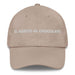 El Adicto Al Chocolate The Chocolate Addict Mexican Spanish Pride Gift Regalo Dad Hat Mexicada Stone