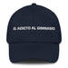 El Adicto Al Gimnasio The Gym Addict Mexican Spanish Pride Gift Regalo Dad Hat Mexicada Navy