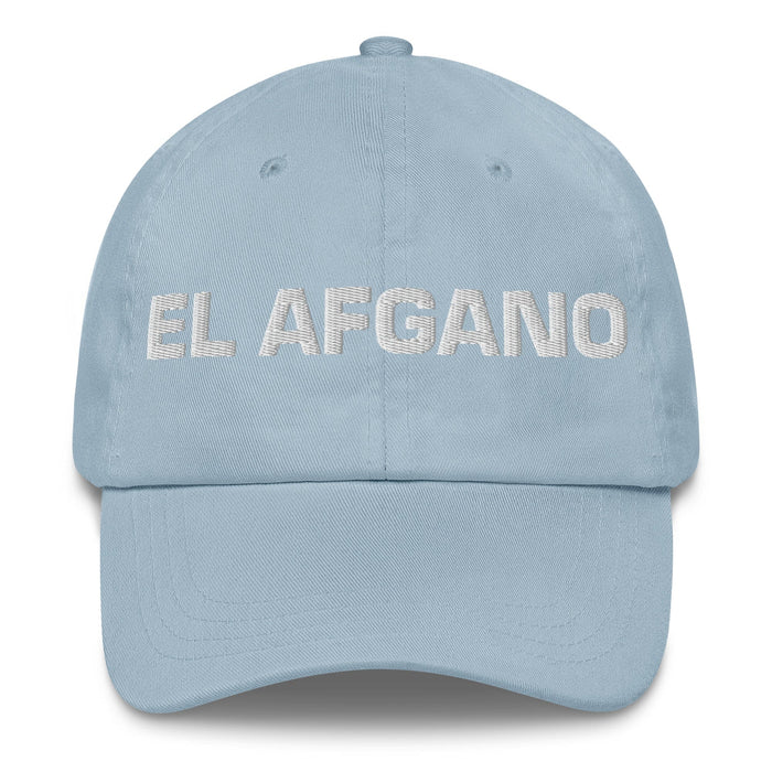 El Afgano The Afghan Mexican Spanish Pride Gift Regalo Dad Hat Mexicada Light Blue