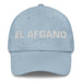 El Afgano The Afghan Mexican Spanish Pride Gift Regalo Dad Hat Mexicada Light Blue