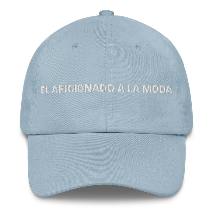 El Aficionado A La Moda The Fashion Enthusiast Mexican Spanish Pride Gift Regalo Dad Hat Mexicada Light Blue