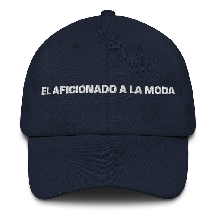 El Aficionado A La Moda The Fashion Enthusiast Mexican Spanish Pride Gift Regalo Dad Hat Mexicada Navy