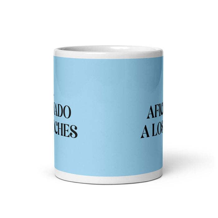 El Aficionado A Los Coches The Car Enthusiast Funny Home Office Work Coffee Mug Mexican Spanish Pride Gift White Glossy Cup Sky Blue Card Mug Mexicada