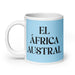 El África Austral The Southern African Funny Home Office Work Coffee Mug Mexican Spanish Pride Gift White Glossy Cup Sky Blue Card Mug Mexicada