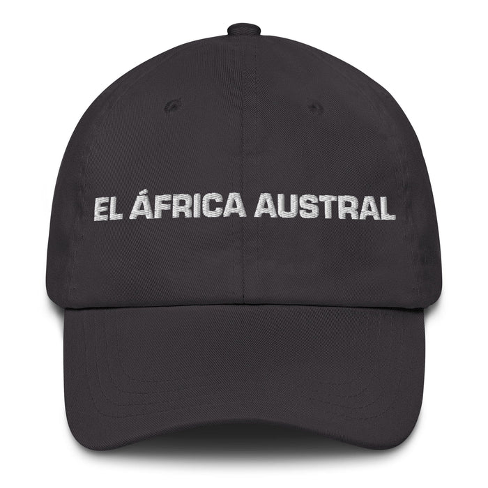 El África Austral The Southern African Mexican Spanish Pride Gift Regalo Dad Hat Mexicada Dark Grey