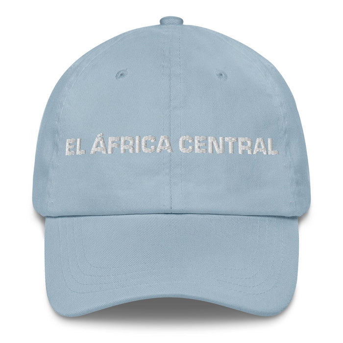 El África Central The Central African Mexican Spanish Pride Gift Regalo Dad Hat Mexicada Light Blue