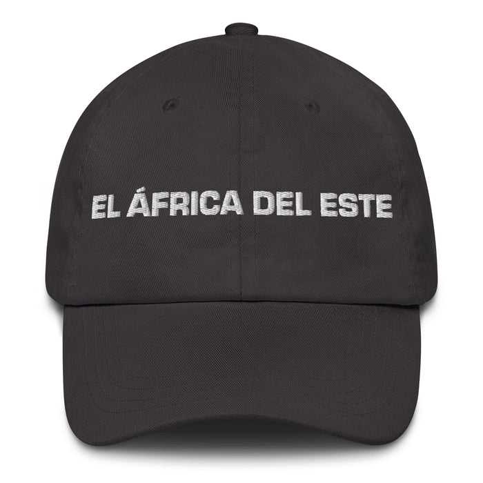 El África Del Este The East African Mexican Spanish Pride Gift Regalo Dad Hat Mexicada Dark Grey