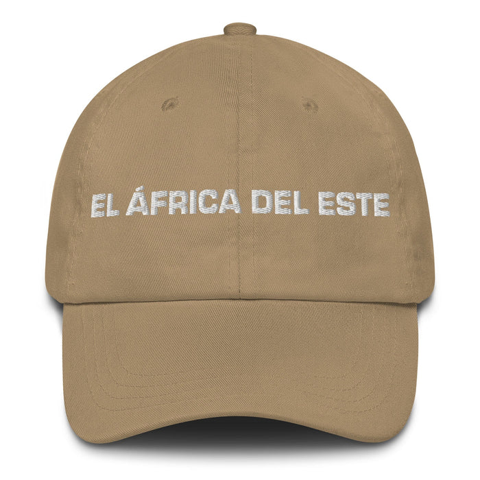 El África Del Este The East African Mexican Spanish Pride Gift Regalo Dad Hat Mexicada Khaki