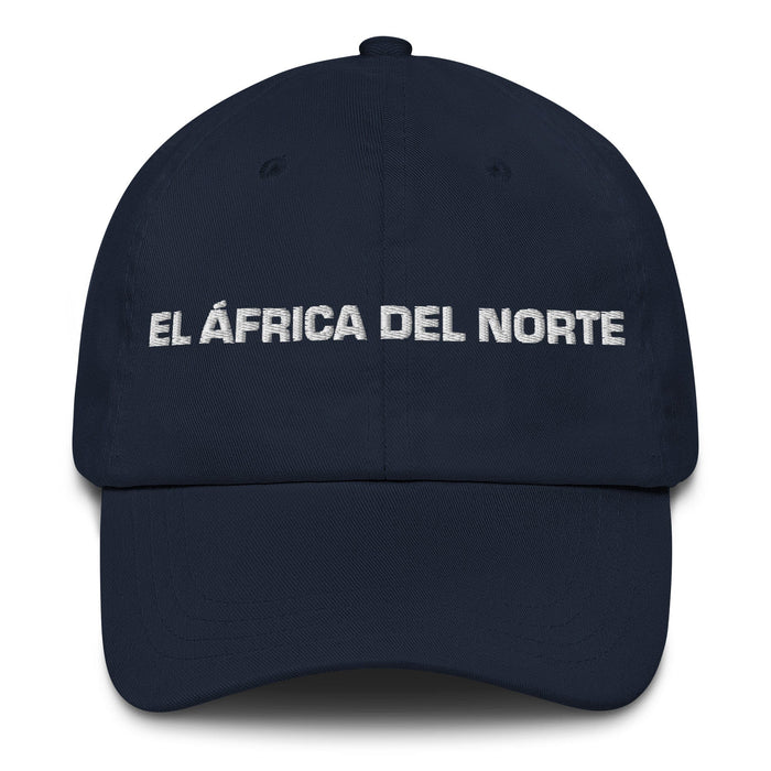 El África Del Norte The North African Mexican Spanish Pride Gift Regalo Dad Hat Mexicada Navy