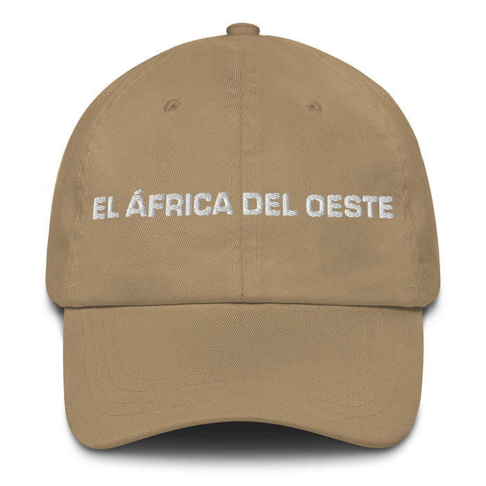 El África Del Oeste The West African Mexican Spanish Pride Gift Regalo Dad Hat - Mexicada