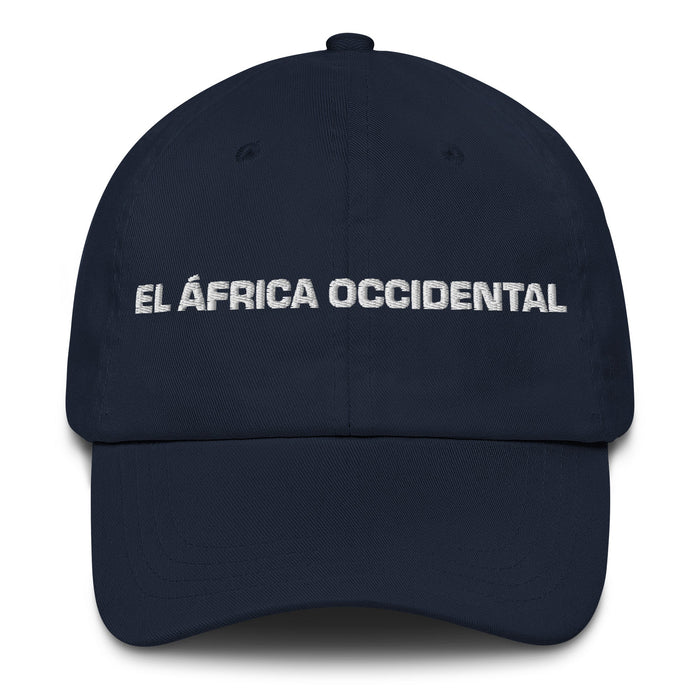 El África Occidental The West African Mexican Spanish Pride Gift Regalo Dad Hat - Mexicada