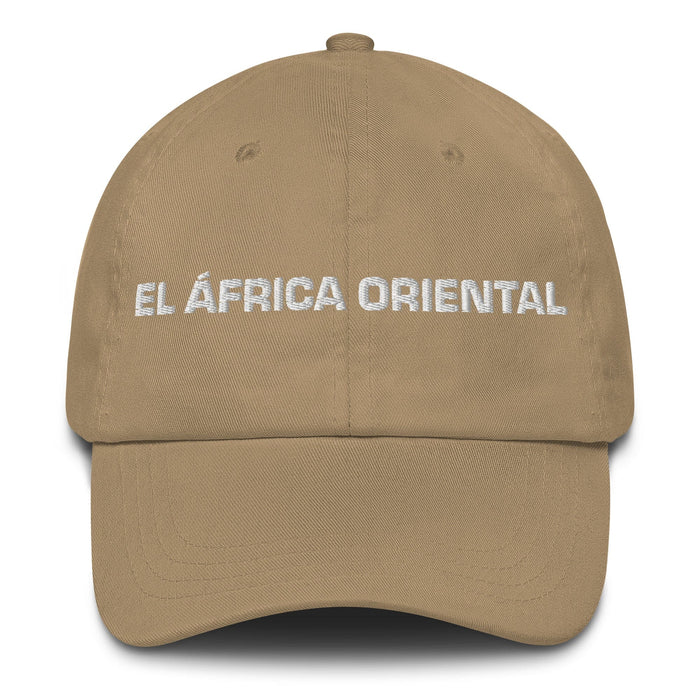 El África Oriental The East African Mexican Spanish Pride Gift Regalo Dad Hat Mexicada Khaki