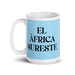 El África Sureste The Southeast African Funny Home Office Work Coffee Mug Mexican Spanish Pride Gift White Glossy Cup Sky Blue Card Mug Mexicada