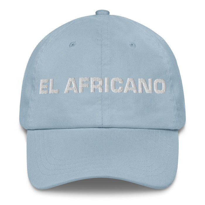 El Africano The African Mexican Spanish Pride Gift Regalo Dad Hat Mexicada Light Blue