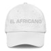 El Africano The African Mexican Spanish Pride Gift Regalo Dad Hat Mexicada White