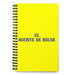 El Agente De Bolsa The Stockbroker | Yellow Spiral Notebook, 140 Dotted Sheets | Funny Gift Idea Home Office Work | Mexican Spanish Pride Gift Mexicada