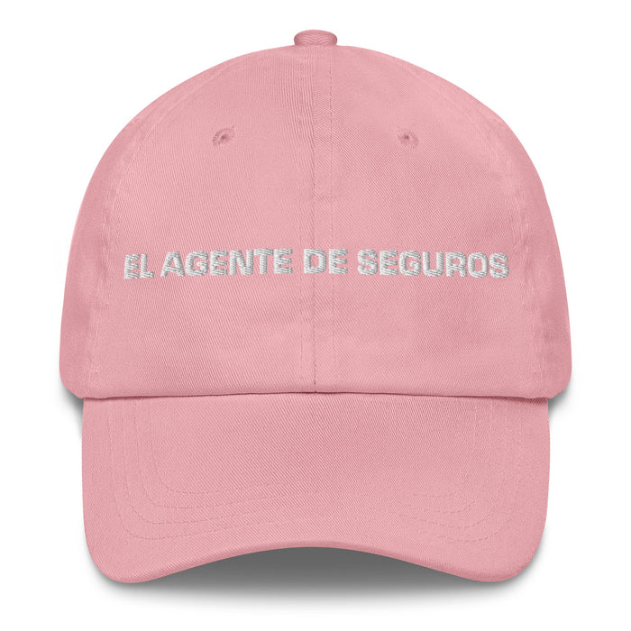 El Agente De Seguros The Insurance Agent Mexican Spanish Pride Gift Regalo Dad Hat - Mexicada