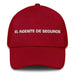 El Agente De Seguros The Insurance Agent Mexican Spanish Pride Gift Regalo Dad Hat Mexicada Cranberry